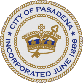 Seal for City of Pasadena
